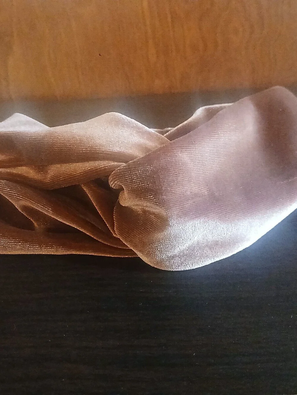 NWOT/ IM WITH THE BAND brown velvet headband